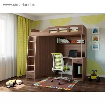 Детский комплекс «Астра 7», цвет дуб шамони/дуб шамони