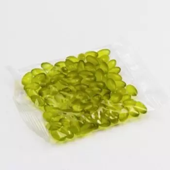 Детский рыбный жир "БиоКонтур" со вкусом яблока, мягкие жевательные капсулы, 400 мг