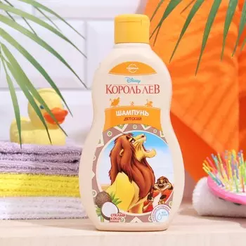 Детский шампунь для волос Disney "Король Лев", спелый кокос, 400 мл