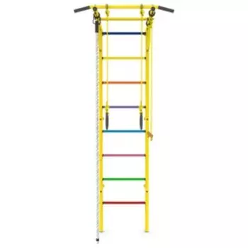 Детский спортивный комплекс «Роки-3ц» с навесным оборудованием, цвет жёлтый