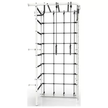 Детский спортивный комплекс «Рукоход угловой», 700 × 1150 × 2170 мм, покрытие ПВХ, цвет белый