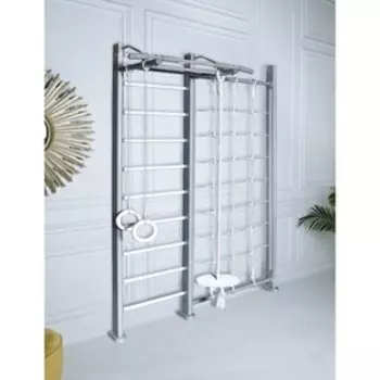 Детский спортивный комплекс Scala in legno con rete grigio PS-124