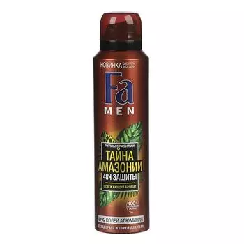 Дезодорант аэрозоль Fa Men «Ритмы Бразилии. Тайна Амазонии», 150 мл