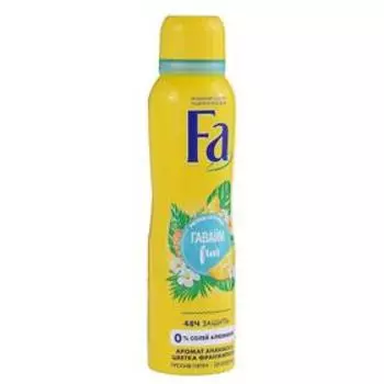 Дезодорант-аэрозоль Fa «Ритмы острова Гавайи», 150 мл