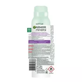 Дезодорант-антиперспирант Garnier Mineral «Защита 6 в 1», аэрозоль, 150 мл