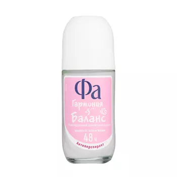 Дезодорант шариковый Фа «Гармония и баланс» тонизирующий цветочный аромат, 50 мл