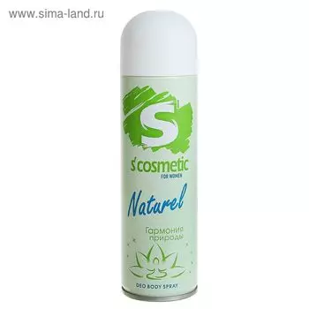 Дезодорант женский S’cosmetic "Гармония природы", 145 мл