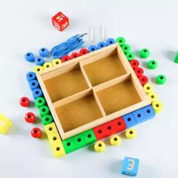 Дидактический набор в коробке, 48 деталей