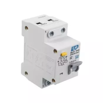 Дифференциальный автомат ETP АД-12, 30 мА, 16 А, 1P+N, хар-ка С