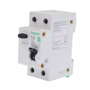 Дифференциальный автомат Schneider Electric серии Easy 9, 2п, 25 А, 30 мА, 4.5 кА, х-ка С,