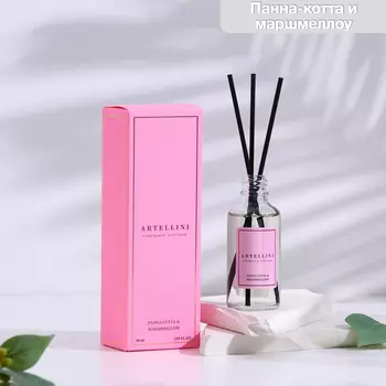 Диффузор ароматический ARTELLINI (50мл.) " PANNA COTTA & MARSHMELO"