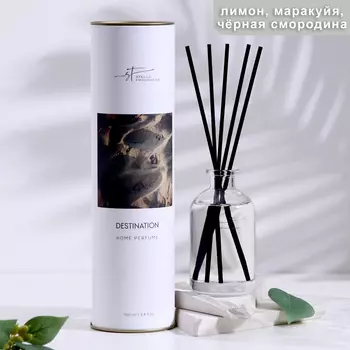 Диффузор ароматический, "DESTINATION", лимон, маракуйя, чёрная смородина 100 мл