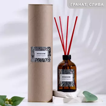 Диффузор ароматический, MOSCOW, гранат, слива, 100 мл