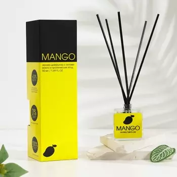 Диффузор ароматический NEON AROMA HOME "MANGO", 50 мл