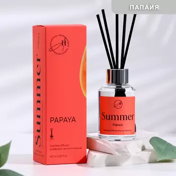 Диффузор ароматический, Papaya, папайя, 60 мл