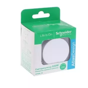 Диммер SE ATLASDESIGN, 630 Вт, механизм, встраиваемый, IP20, белый, ATN000136