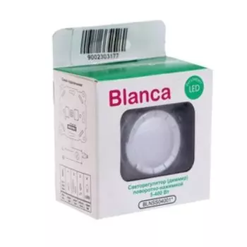 Диммер SE Blanca, 400 Вт, механизм, встраиваемый, IP20, цвет алюминий, BLNSS040013