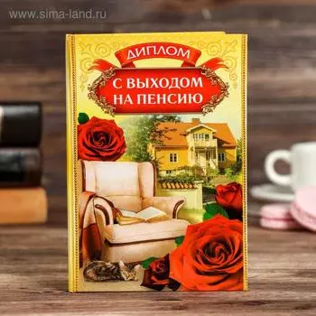 Диплом "С выходом на пенсию"