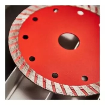 Диск алмазный отрезной REXANT Turbo, сплошной, сухой рез, 125x22.2 мм