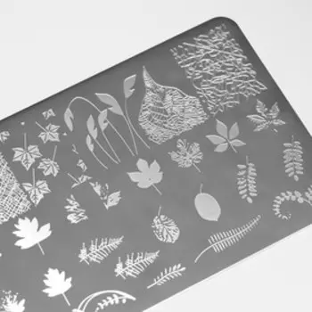 Диск для стемпинга металлический «Nature», 12 6 см