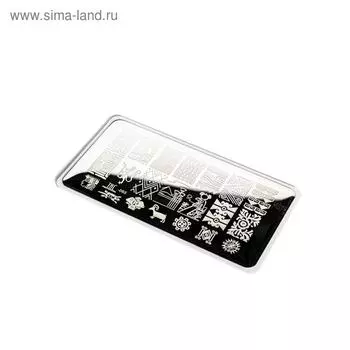 Диск для стемпинга металлический «Древний Египет», 12 6 см