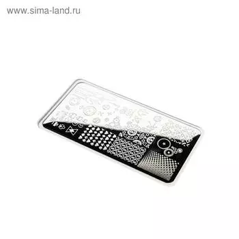 Диск для стемпинга металлический «Игры со временем», 12 6 см