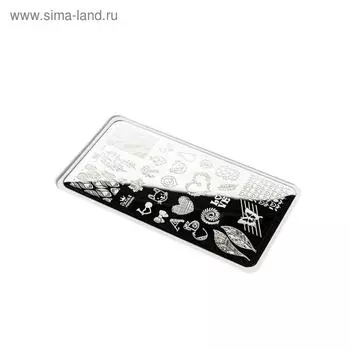 Диск для стемпинга металлический «Kid's mood», 12 6 см