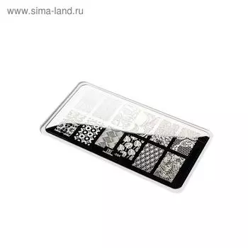 Диск для стемпинга металлический «Nature», 12 6 см