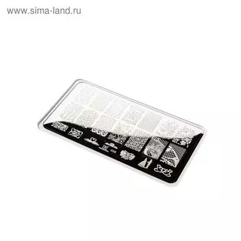 Диск для стемпинга металлический «Нежность», 12 6 см