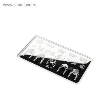 Диск для стемпинга металлический «Стиль жизни», 12 6 см