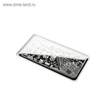 Диск для стемпинга металлический «Тихий океан», 12 6 см