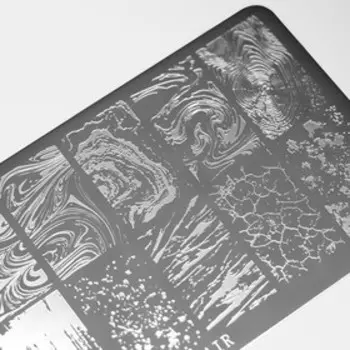 Пластина для стемпинга металлическая «Узор», 126 см
