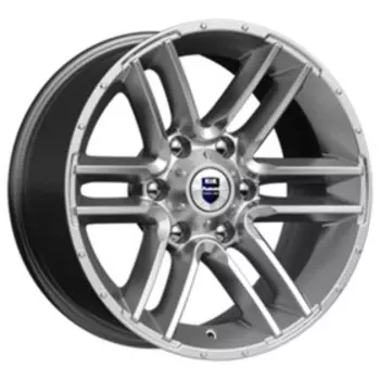 Диск литой K K Алгама (КС762-00) 8x17 6x139.7 ET-20 d106.1 дарк-платинум