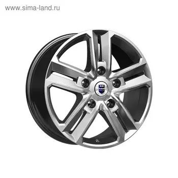 Диск литой K&K Backfire (КС763-07) 8x18 5x114.3 ET50 d66.1 дарк-платинум