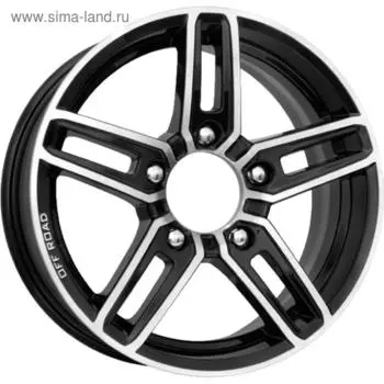 Диск литой K&amp;K Дон (КС588-00) 6.5x16 5x139.7 ET40 d98 алмаз-чёрный