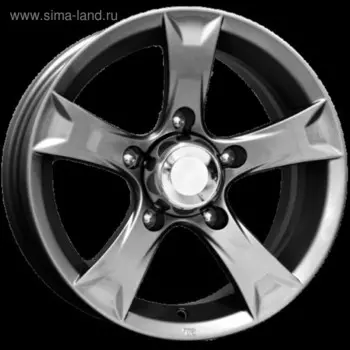 Диск литой K&amp;K Триал (КС621-01) 6.5x15 5x139.7 ET30 d98 дарк-платинум