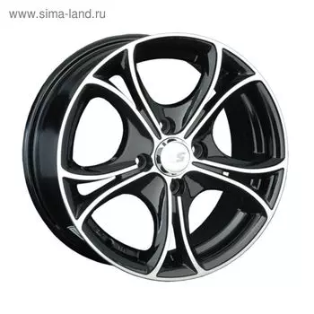 Диск литой LS 393 7,5x17 5x112 ET45 d57,1 BKF (S025832)