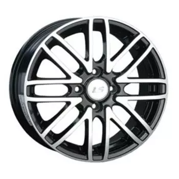 Диск литой LS H3002 6x15 4x100 ET45 d73,1 BKF (S020196)