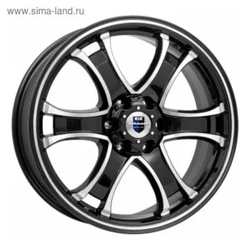 Диск литой Rapid Балеар (КС727) 7.5x18 6x139.7 ET25 d106.1 алмаз-чёрный