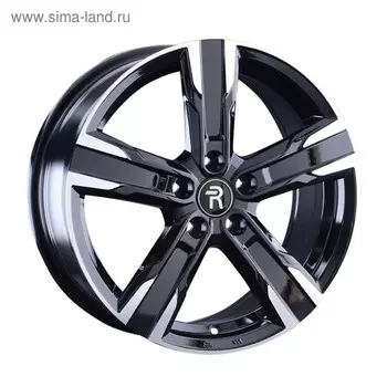 Диск литой Replay V56 7,5x17 5x108 ET55 d63,3 BKF (конус, C570)