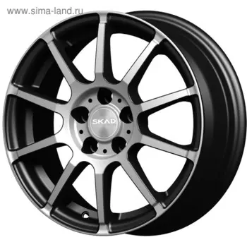 Диск литой SKAD Акита 6x15 4x98 ET35 d58.6 алмаз