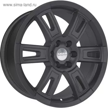 Диск литой SKAD Тор 8x18 6x139.7 ET25 d106.2 графит
