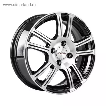 Диск литой X'trike X-105 6,0x15 4x100 ET45 d67,1 BK/FP (10870)