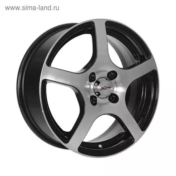 Диск литой X'trike X-118 6,0x15 4x100 ET45 d54,1 BK/FP (34642)
