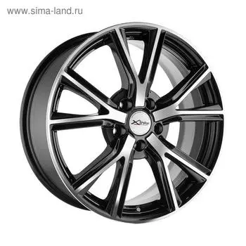 Диск литой X'trike X-122 7,5x18 5x100 ET48 d56,1 BK/FP (63538)