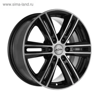 Диск литой X'trike X-124 7,5x17 6x139,7 ET38 d67,1 BK/FP (67583)