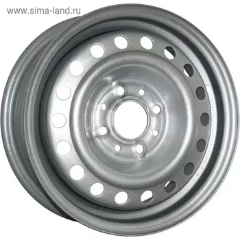 Диск штампованный Trebl 6085 5.5x14 5x120 ET40 d67.1 Silver