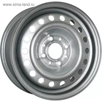 Диск штампованный Trebl 9045 6.5x16 5x110 ET37 d65.1 Silver