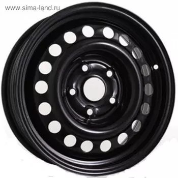 Диск штампованный Trebl 9165 6x15 5x112 ET47 d57.1 Black