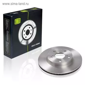 Диск тормозной передний TRIALLI для Toyota Corolla (07-), DF 190101